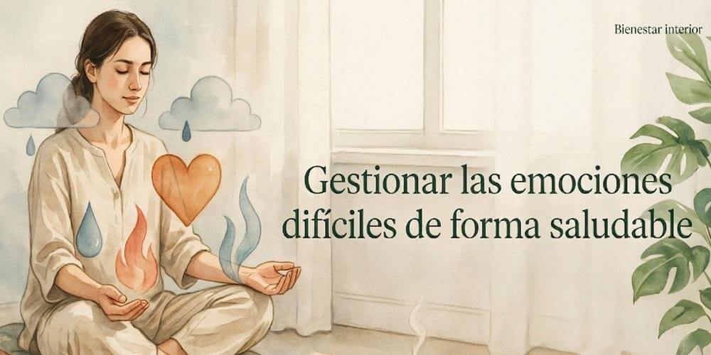 Gestionar las emociones difíciles de forma saludable