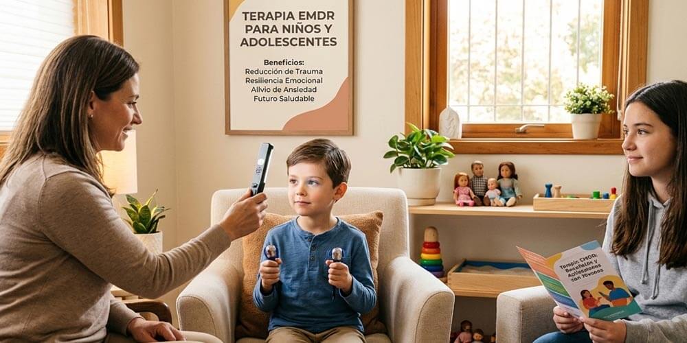 Terapia EMDR adaptada a niños y adolescentes